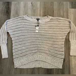 Women’s new with tags slouchy Express sweater, size medium